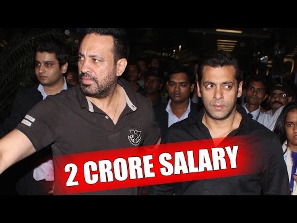 Salman's Bodyguard SHERA Earns 2 Crore Per Year