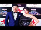 Gorgeous Divyanka Tripathi and Vivek Dahiya At Star Parivaar Awards 2017