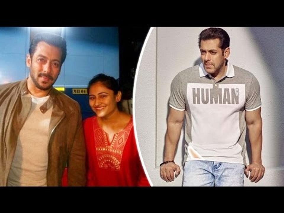 Salman Khan Shoots At Mehboob Studio With Female FAN, Salman Unveils Being Human Spring Summer 2017
