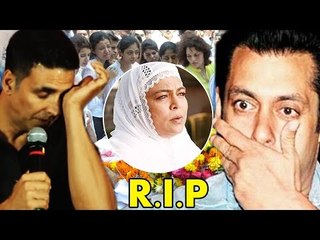 Salman's REEL Life Mother Passes Away, Akshay's Emotional Tweet On Reema Lagoo's De@th