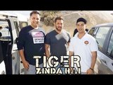 Salman Poses With Chef Of Royal Indian Chef Restaurant On Tiger Zinda Hai Set
