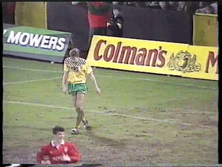 Norwich City - Nottingham Forest 02-01-1991 Division One