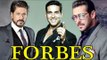 Salman, Shahrukh, Akshay Tops Forbes World Highest Paid Celebrities