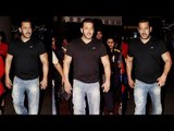 Dashing Salman Khan RETURNS From Dubai, Spotted At Airport