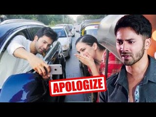 Varun Dhawan Apologises After Mumbai Police Issues Challan For Selfie Stunt