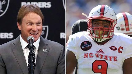 Silver: Raiders could be tempted to trade up to draft Bradley Chubb