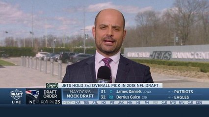 Garafolo compares Jets drafting a QB similar to Giants in 2004
