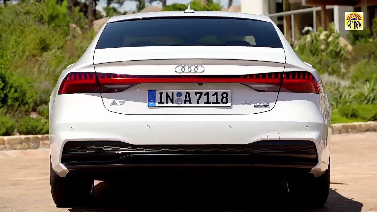 Preview car new - New Audi A7 Sportback 2018 - interior , exterior , passenger space and Driver