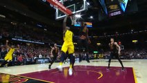Full sequence: LeBron James blocks Victor Oladipo, hits game-winning 3 in Game 5 vs. Pacers | ESPN