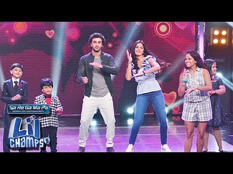 Ranbir Kapoor And Katrina Kaif Dance PERFORMANCE On Sa Re Ga Ma Pa Lil Champs