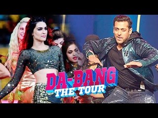 Kriti Sanon's LIVE Performance With Salman Khan - DABANGG TOUR DELHI 2017