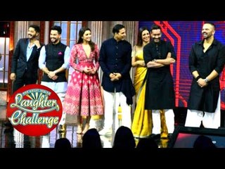 Ajay Devgn Promote Golmaal Again In Akshay's The Great Indian Laughter Challenge Show