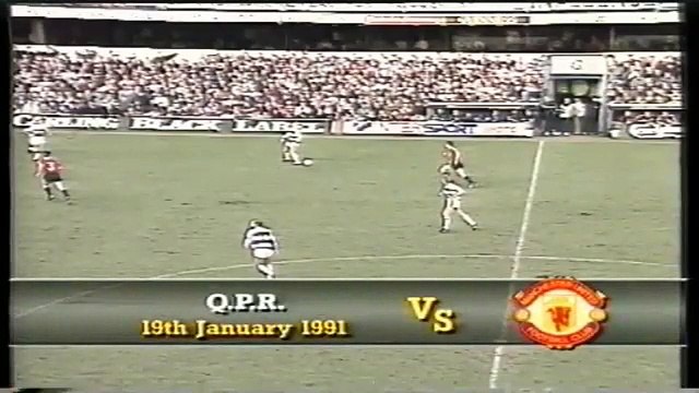 Queens Park Rangers - Manchester United 19-01-1991 Division One