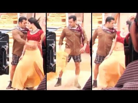 VIDEO - Salman Khan SHOOTS Mashallah Song In Shorts - Ek Tha Tiger