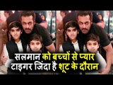 Salman's Love For Small KIDS During Tiger Zinda Hai Shoot