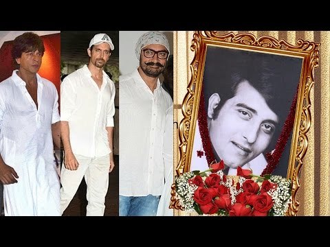 Bollywood Celebs Attend Vinod Khanna Prayer Meet | Shahrukh, Aamir, Akshaye Khanna, Arbaaz Khan