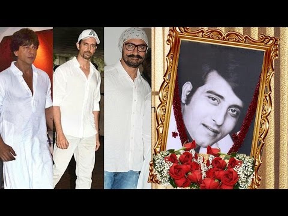 Bollywood Celebs Attend Vinod Khanna Prayer Meet |  Shahrukh, Aamir, Akshaye Khanna, Arbaaz Khan