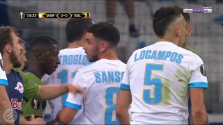 Goal Thauvin 15' : Marseille 1-0 Salzburg