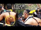 Salman's FAN Paints Tattoo On His Body - Tiger Zinda Hai Craze