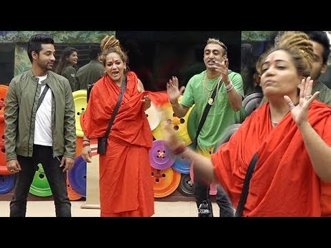 Salman's Show - Shivani Durga's CRAZY DANCE On Aakash Dadlani's RAP