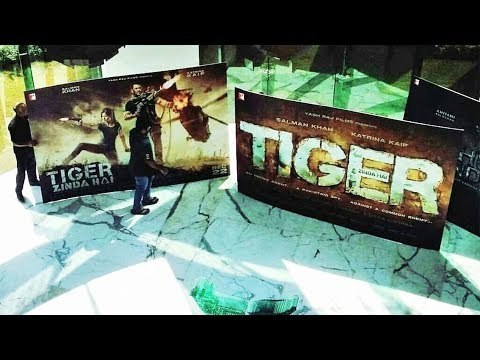 Salman - Katrina's Tiger Zinda Hai Posters Flooding At Yash Raj Studios