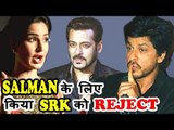 Katrina REJECTS Shahrukh, Chooses Salman Khan