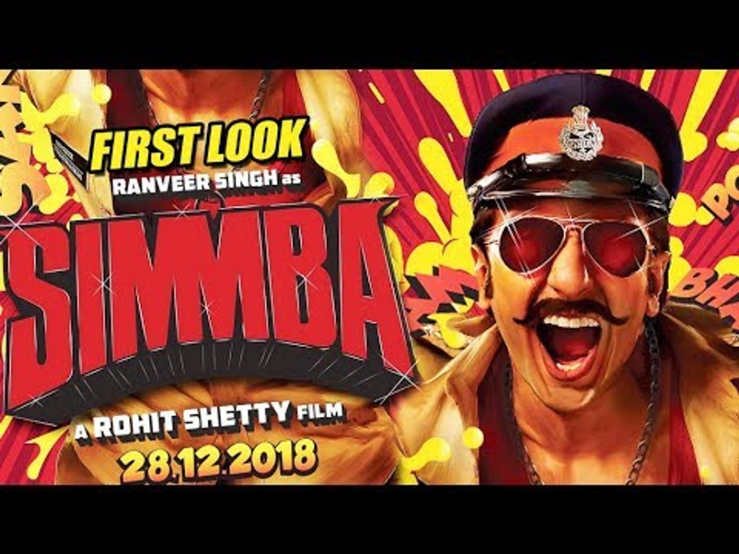 Simmba FIRST LOOK Ranveer Singh As Sangram Bhalerao