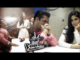 Salman & Katrina On Voice India Kids - Tiger Zinda Hai Promotions