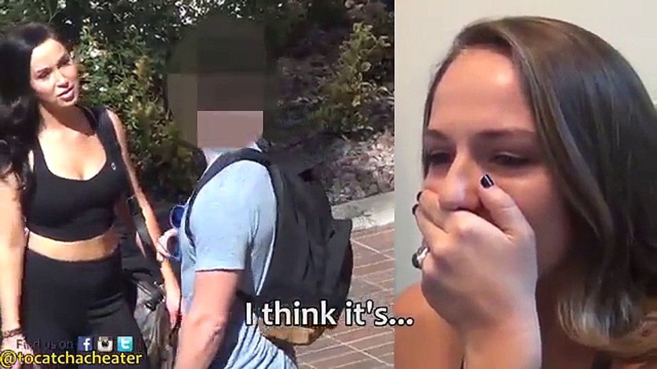 Elle piège son copain pour tester sa fidélité... Elle ne va pas etre déçue!!!