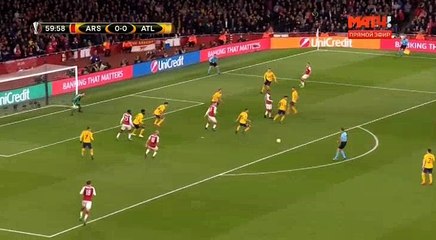 Alexandre Lacazette Goal HD - Arsenal	1-0	Atl. Madrid 26.04.2018