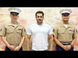 Salman Khan Poses With US Marines Officers At New York