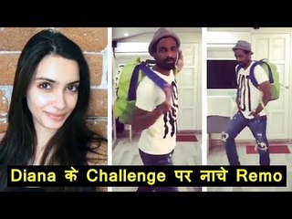 Remo D'souza Accepts Diana Penty's American Tourister Swagpack Challenge