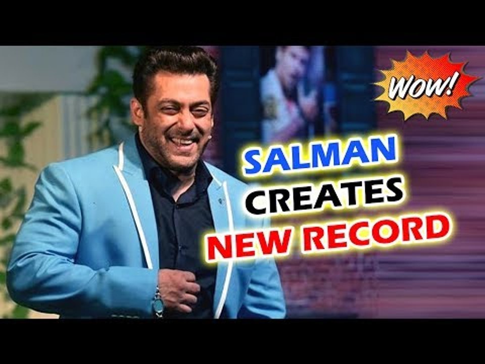 Salman Khan Breaks Another Record