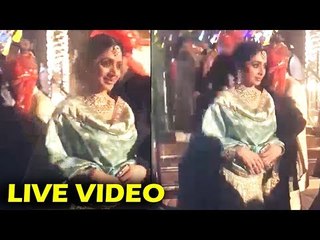 Скачать видео: Sridevi's Last Video Of From Mohit Marwah's Wedding In Dubai