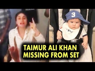 Kareena's Funnny REACTION After Taimur Missing On Veere Di Wedding Set