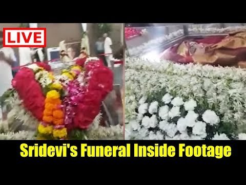 Sridevi Funeral - Inside VIDEO From Andheri Celebration Sports Club - Exclusive