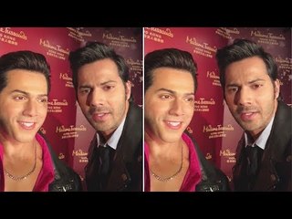 Descargar video: Varun Dhawan Pulls Legs Of His Own STATUE @ Madame Tussauds Hong Kong