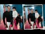Yamla Pagla Deewana 3 - Salman Khan Poses With A Kid On The Sets