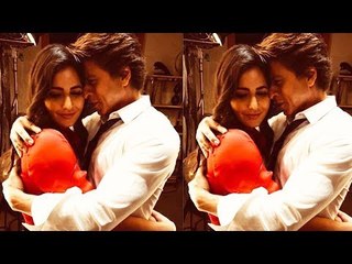 Shahrukh Khan & Katrina Kaif Gets COSY On Sets Of ZERO Movie