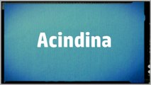 Significado Nombre ACINDINA - ACINDINA Name Meaning