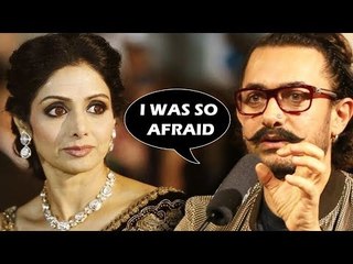 Aamir Khan CONFESS Being Nervous Shooting With Sridevi