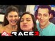Salman Khan POSES With Sonakshi Sinha And Jacqueline Fernandez During Race 3 Set
