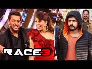 Salman Khan Ignores DE@TH THREATS To Shoot For Race 3 Tittle Track
