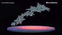 NASA creates first 3-D model of melting snowflake