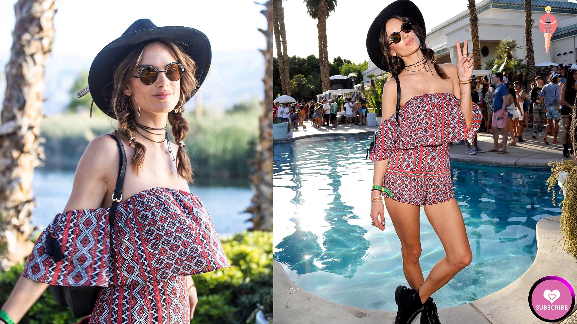 Best Celebrity Outfit Styles and Fashion at Coachella 2018 / ss18 Celebrities