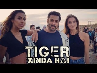 Salman Khan's COSY PIC With DANCERS From Greece - Tiger Zinda Hai