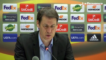 OM-Salzbourg : "J'ai aimé le Vélodrome et le coeur de l'équipe" (Garcia)