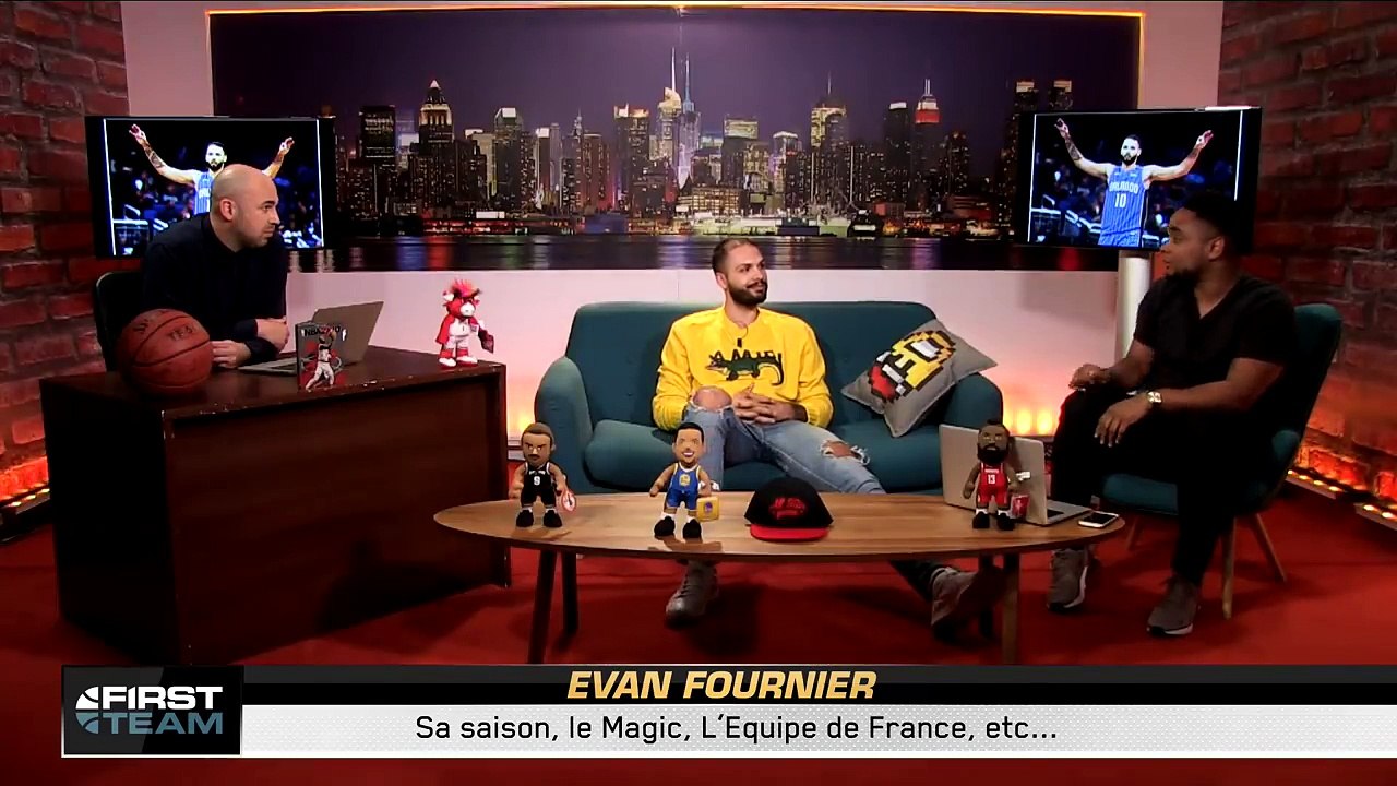 EVAN FOURNIER : "JE VEUX RÉUSSIR AVEC ORLANDO"
