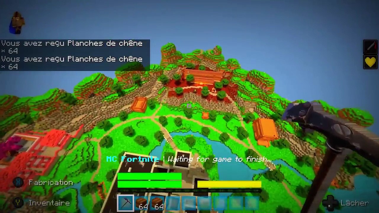 LE VRAI FORTNITE BATTLE ROYALE SUR MINECRAFT !!