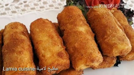 كروكات البطاطا بطريقة سهلة وشكل رائع لمرافقة أطباقكم